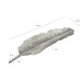 Dekofigur >WL7.572< in Silber, Aluminium - 80x26x5cm (LxBxH)