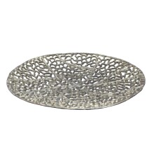 Dekofigur >WL7.574< in Silber, Aluminium - 4x44cm (HxD)