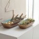 Dekofigur >WL7.576< (2-teilig) in Gold, Aluminium - 40x16x8cm (LxBxH)