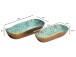 Dekofigur >WL7.576< (2-teilig) in Gold, Aluminium - 40x16x8cm (LxBxH)