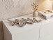Dekofigur >WL7.577< in Silber, Aluminium - 61x18x3cm (LxBxH)