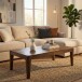 Couchtisch >WL7.588< in Mango Braun, Massivholz - 120x40x60cm (BxHxT)