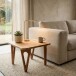 Couchtisch >WL7.594< in Akazie, Massivholz - 60x40x60cm (BxHxD)