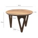 Couchtisch >WL7.596< in Akazie, Massivholz - 42x60cm (HxD)