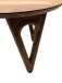 Couchtisch >WL7.596< in Akazie, Massivholz - 42x60cm (HxD)
