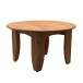 Couchtisch >WL7.598< in Akazie, Massivholz - 36x60cm (HxD)