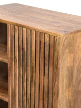 Barschrank >WL7.615< in Mango, Massivholz - 80x123x43cm (BxHxD)