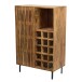 Barschrank >WL7.615< in Mango, Massivholz - 80x123x43cm (BxHxD)