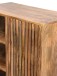 Barschrank >WL7.615< in Mango, Massivholz - 80x123x43cm (BxHxD)