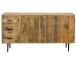 Sideboard >WL7.619< in Mango, Massivholz - 160x86x40cm (BxHxT)