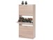 Schuhkipper >Mavin I< in Sonoma-Eiche - 58x123.5x25cm (BxHxT)