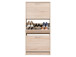 Schuhkipper >Mavin I< in Sonoma-Eiche - 58x123.5x25cm (BxHxT)