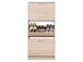 Schuhkipper >Mavin I< in Sonoma-Eiche - 58x123.5x25cm (BxHxT)