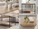 Couchtisch >WL7.636< in Eiche Dekor, Holzwerkstoff - 110x60x42cm (LxBxH)