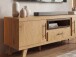 Lowboard >WL7.647< in Eiche Dekor, Holzwerkstoff - 150x52x40cm (BxHxT)