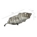 Dekofigur >WL7.685< in Silber, Aluminium - 67x27x11cm (LxBxH)