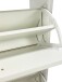 Schuhkipper >WL7.774< in Weiß, Holzwerkstoff - 85x93x24cm (BxHxT)