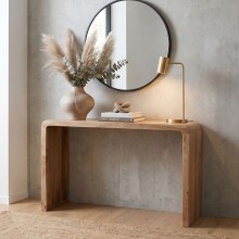 Konsolentisch >WL7.779< in Akazie, Massivholz -...