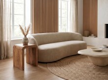 Beistelltisch >WL7.783< in Akazie, Massivholz - 45x45x45cm (BxHxT)