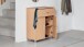 Schuhkommode >WL7.786< in Buche Dekor, Holzwerkstoff - 60x75x30cm (BxHxT)