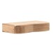 Nachttisch >WL7.841< hängend, mit Fach, Akazie, Massivholz - 40x8x20cm (BxHxT)