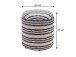 Pouf >WL7.799< in Beige, Bezug: Stoff - 45x40cm (HxD)
