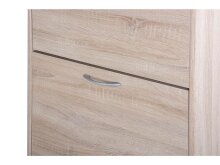 Schuhkipper >Mavin II< in Sonoma-Eiche - 58x162x25cm (BxHxT)