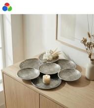 Deko-Schale >WL7.560< in Silber oder gold,...