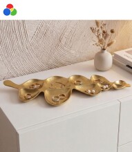 Deko-Schale >WL7.578< in Gold oder silber,...