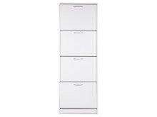 Schuhkipper >Mavin II< in Weiß - 58x162x25cm (BxHxT)