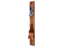 Garderoben-Set >Gandia< in Weiss / Wotan Eiche Dekor - 117x196x38 (BxHxT)