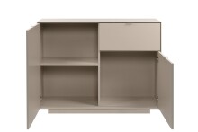 Kommode >Sivas < in Sand, Holzwerkstoff - 120x90x37,5cm (BxHxT)