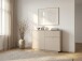 Kommode >Sivas < in Sand, Holzwerkstoff - 120x90x37,5cm (BxHxT)