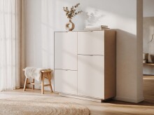 Kommode >Sivas< in Sand, Holzwerkstoff -...