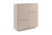 Kommode >Sivas< in Sand, Holzwerkstoff - 107x115x37,5cm (BxHxT)