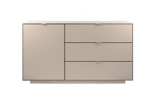 Sideboard >Sivas< in Sand, Holzwerkstoff - 160x90x37,5cm (BxHxT)