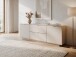 Lowboard >Sivas< in Sand, Holzwerkstoff - 185x62x37,5cm (BxHxT)