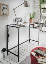 Konsolentisch >Granada< in Schwarz & Glas,...