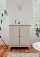 Kommode >Bergen< in samt / Dekor Artisan Eiche,...