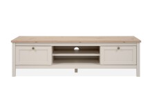 Lowboard >Bergen< in samt / Dekor Artisan Eiche - 160x45x40 (BxHxT)