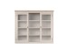Buffetaufsatz >Bergen < in samt / Dekor Artisan Eiche - 119,5x100x40 (BxHxT)