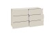 Sideboard >ONDA< in matt Kaschmir, Holzwerkstoff - 98x81,5x40 (BxHxT)