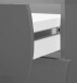 Schubkastenkommode >ONDA< in Matt Anthrazit - 50x121,7x40 (BxHxT)