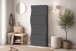 Schuhkipper >ONDA< in Matt Anthrazit, Holzwerkstoff - 71x161,1x26,6cm (BxHxT)