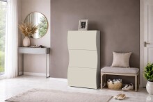 Schuhkipper >ONDA< in matt Kaschmir - 71x121,1x26,6...