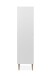 Highboard >Soma< in weiß / Dekor Eiche, Holzwerkstoff - 78x154x40cm (BxHxT)