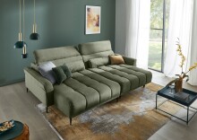 Big-Sofa >Wolve< 2x elektr. Verstellung, Aragon...