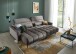 Big-Sofa >Wolve< 2x elektr. Verstellung, Aragon dunkelgrau - 280x108x118cm (BxHxT)