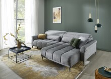 Ecksofa >Wolve< elektr. Sitzverstellung, Aragon...
