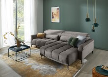Ecksofa >Wolve< elektr. Sitzverstellung, Aragon...